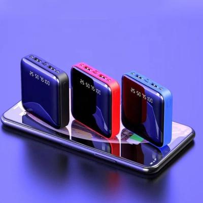 China Fast charging support factory selling new mini portable power bank 20000mah power bank mirror 20000mah power banks for sale