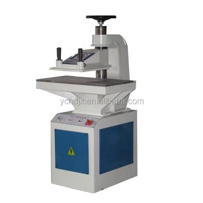 China 12T Swing Arm Hydraulic Clicker Press Die Cutting Machine 350*400mm for sale