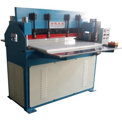 China Semi-automatic fabric sample cutting machine, fabric sample cutter, fabric perforation machine for sale