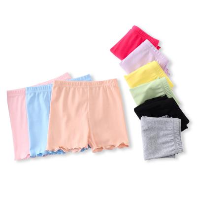 China Girls Breathable Cotton Shorts Dance Shorts Bike Dance Shorts Underwear Breathable and Safety 10 Colors for sale