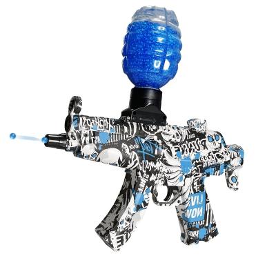 China Safe Environmental Friendly Graffiti Electric Toy Gun Children Gifts Outdoor Games Say Water Bomb MP5 Splash Launcher Freeze Gun for sale