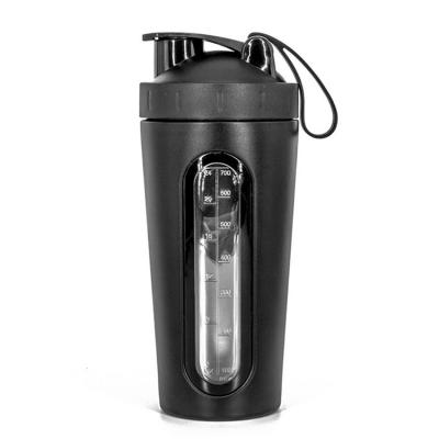 China Wholesale Custom Sustainable Logo Black Stainless Steel Metal Gym Sports Eco Friendly Reusable Water Bottles for sale