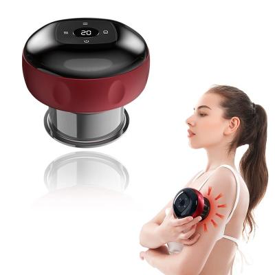 China Electric Heating Cupping Massager Smart Aerobic Cupping Cupping Machine Vacuum Massager Wholesale Device for sale