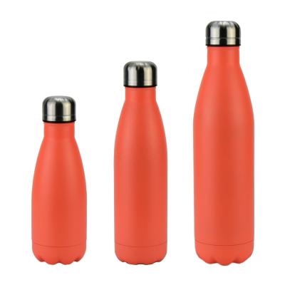 China Amazon Success 500ml Stainless Steel Cups PORTABLE Double Walled Vacuum Insulated Sport Water Bottle for sale