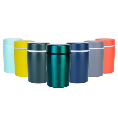 China PORTABLE Plant Double Wall Stainless Steel Food Warmer Food Jar Insulated Vacuum Food Flask Thermos for sale