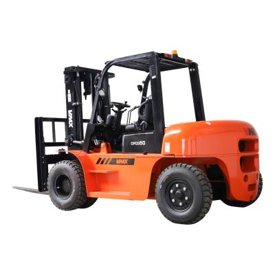 China Low noise Non-pollution 5 ton electric forklifts with lithium battery forklifts for sale