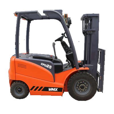 China 3.5 ton low noise silent electric forklifts with lithium battery forklifts for sale