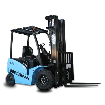 China Hotels 2.5T lithium battery forklift with CE, EPA certificate and international import controller mark for sale