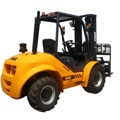 China High Efficiency VMAX 2.5 Ton CE EPA Certificate CPCD 25 FD 25 Euro 5 4 WD Rough Terrain Forklift for sale