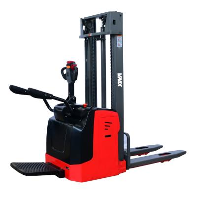 China Hot Sale 1.5ton Electric Pallet Stacker 24V/210Ah Battery Duplex 3m Mast Brand Controller Popular Building Material Stores 1.5ton Electric EPS Certified Quality CE ISO for sale