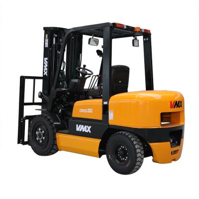 China VMAX hotels diesel engine forklift with transmission3000kg capacity automatic forklifts for sale price for sale