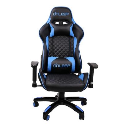 China OLP005 Custom Color High Back Ergonomic Reclining Video Game Desk Chair With Lumbar Cushion for sale