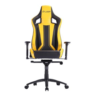 China 4D Armrest Adjustable Frog Mechanism Professional eSports Gamers Racing Gaming Chair for sale