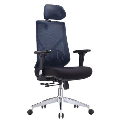 China Comfortable Mesh Computer Chair Office Chair Swivel Lift Cushioned Adjustable Manager Chair for sale