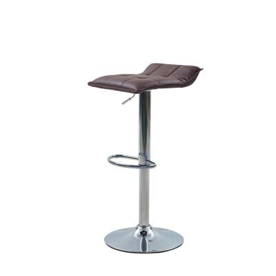 China High Quality Adjustable Cheap High Chair for Cafe Bar Modern Home Bar Furniture Wine Bar Commercial Furniture Synthetic Leather for sale