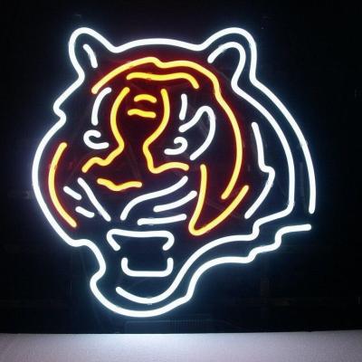 China Metal Frame and Cincinnati Bengals Tiger Wholesale Neon NFL Neon Sign for sale