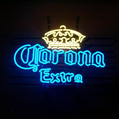 China Wholesale neon clover crown china neon light beer bar custom metal frame and signs for sale for sale