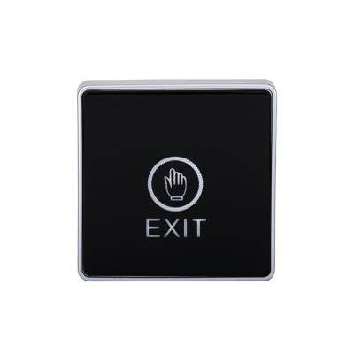 China High Quality Emergency Button Touch Exit Switch Exit Switch Touch Sensor Door Push Exit Button For Access Control Systems 86L*86W*20Hmm for sale