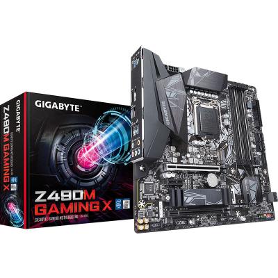 China Size Quality GIGAOCTET Z490M GAME X Desktop Motherboard Supports 10900K/10700K CPU (Intel Z490/LGA 1200) for sale