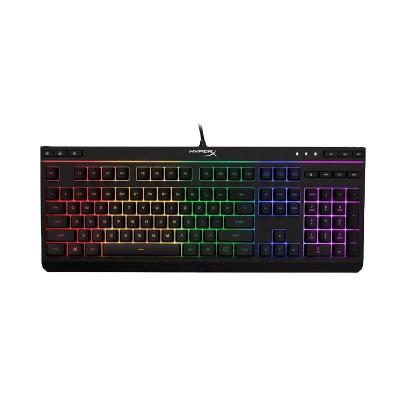 China Multimedia Keys Hyperx Alloy Core Movie Gaming Keyboard RGB Media Control Quiet Smooth Splat Proof Keyboard for sale