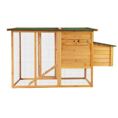 China Breathable Factory Custom Design Outdoor Wooden Chicken 2 Layer Cage Broiler Chicken Cage Pet House For Sale for sale