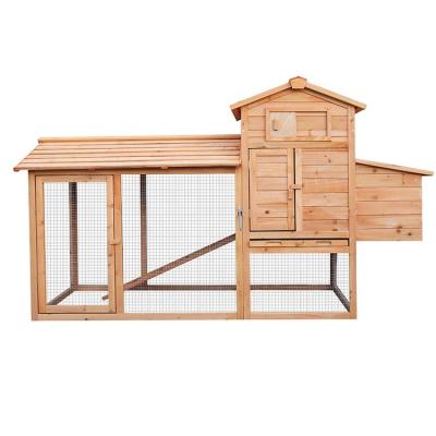 China Breathable Factory Custom Design Wholesale Outdoor Wooden Poultry Cages For Layer Chickens For Sale Pet House for sale