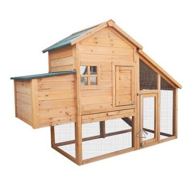 China Breathable Factory Custom Design Outdoor Wooden Chicken Cage For 3 Chicken With Egg Layer Chicken Cages For Sale for sale