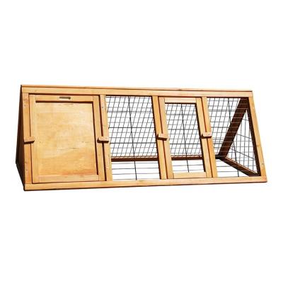 China Breathable Factory Custom Design Wholesale Cheap Cage For Rabbits Rabbit Hutch Wooden Pet Cage For Sale for sale