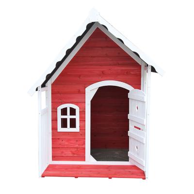 China Factory Direct Sales Easily Gathered Children's Wooden Children's Indoor Playhouse Cheap Wooden Playhouse Garden Hut Playhouse On Sale for sale