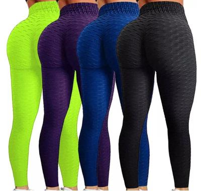 China Breathable tiktok butt seamless butt lift gaiters women's gym yoga pants lift yoga gaiters for sale