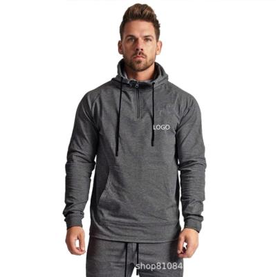 China Wholesale High Quality QUICK DRY Running Hoodies Custom Logo Gym Workout Hoodie For Men for sale