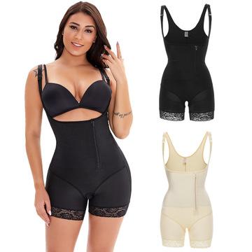 China Wholesale Fajas Seamless Shapewear Antibacterial Slimming Full Body Compression Shaper Jumpsuit Shapewear For Women for sale