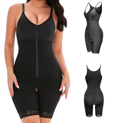 China Antibacterial Women's Shapewear Jumpsuit Slimming Full Body Shapers For Women Tummy Control Slimming Body Shaper for sale