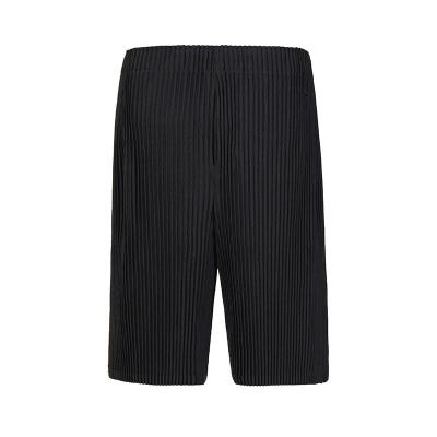 China FXZ Miyake Shorts Men Summer QUICK DRY Casual Pleated Fashion Pleated Short Pants for sale