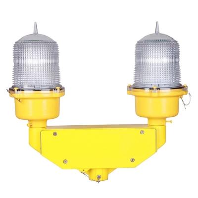 China 50cd High Tech HV Live Line LED Double Aviation Obstruction Light for sale