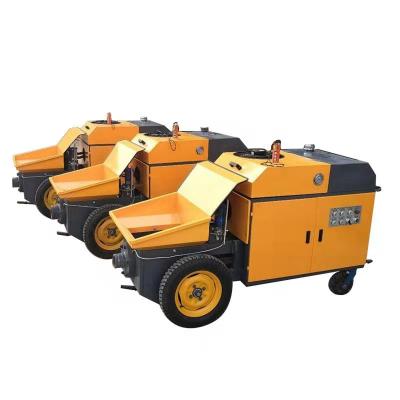 China Construction engineering secondary structure horizontal hydraulic column pump transport concrete pouring pump for sale for sale