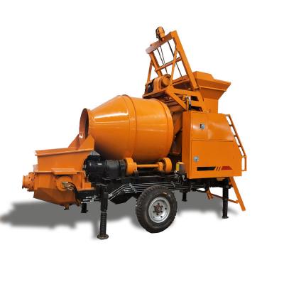 China Concrete Plant Transport Pump With Mixing Built-in Pump For Mixing And Transporting Concrete for sale