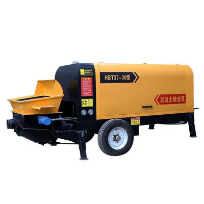 China Small Cement Pump Hot Hydraulic Fixed Concrete Machinery Repair Shops Sale Gasoline Price for sale