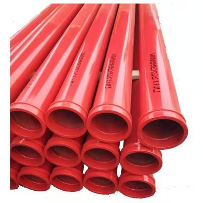 China Building Material Shops 80/100/125 Concrete Pump Hose Concrete Delivery Pipe Ground Pump Accessories for sale