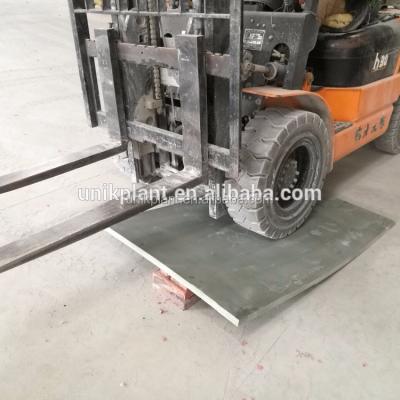 China Double Faced Block Machine Pallet PVC Sheet Board / PVC Block Pallet for sale