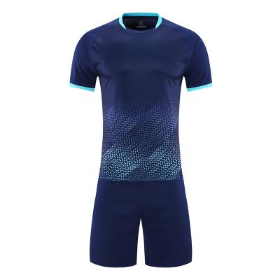 China Custom Team Name Team Name Soccer Wear Jersey Football Suit Soccer Jersey Sets Breathable Quick Dry Soccer Uniform for sale