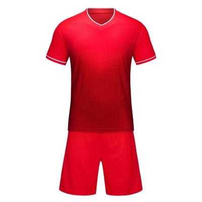 China Breathable Quick Dry Soccer Jersey Custom Jersey Sets Soccer Wearfootball Custom Suit Jersey Logo Team Name for sale