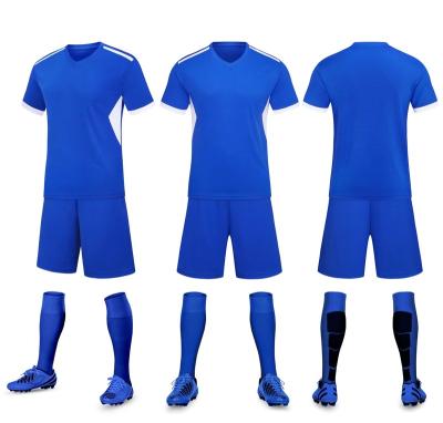 China Sets Custom Team Name Logo Jersey Football Wear Soccer Tank Top Soccer Jersey Custom Suit Breathable Quick Dry for sale