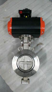 China Pneumatic Double Acting (DA) Actuator Control Ball Valve for sale