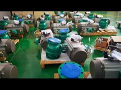 Quarter Turn Pneumatic Ball Valve Actuator Double Action  Or Spring Return