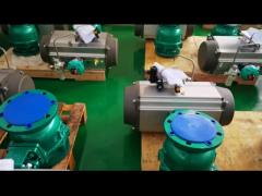 ISO ATEX Certified Pneumatic Actuator Ball Valve