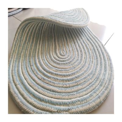 China CLASSIC Reversible Rug Price Rug Chenille Yarn Knitting Oval Rugs for sale