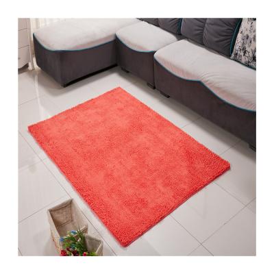 China Wholesale CLASSIC Acoustic Non Slip Chenille Rugs And Blankets Mat For Living Room for sale