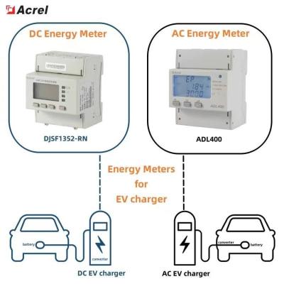 China Acrel DJSF1352-RN Din Rail DC-energiemeter voor EV-oplader en zonne-DC-energiemeter 1000V-invoer Te koop