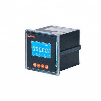 Cina 75*75mm Digital 220v DC Energy Meter per pannelli solari PZ72L-DE in vendita